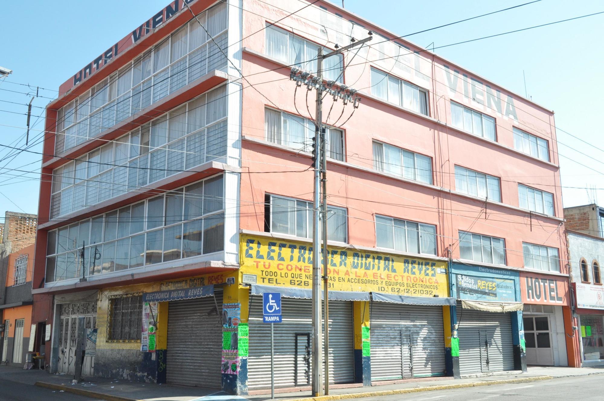 Hotel Viena Irapuato Buitenkant foto
